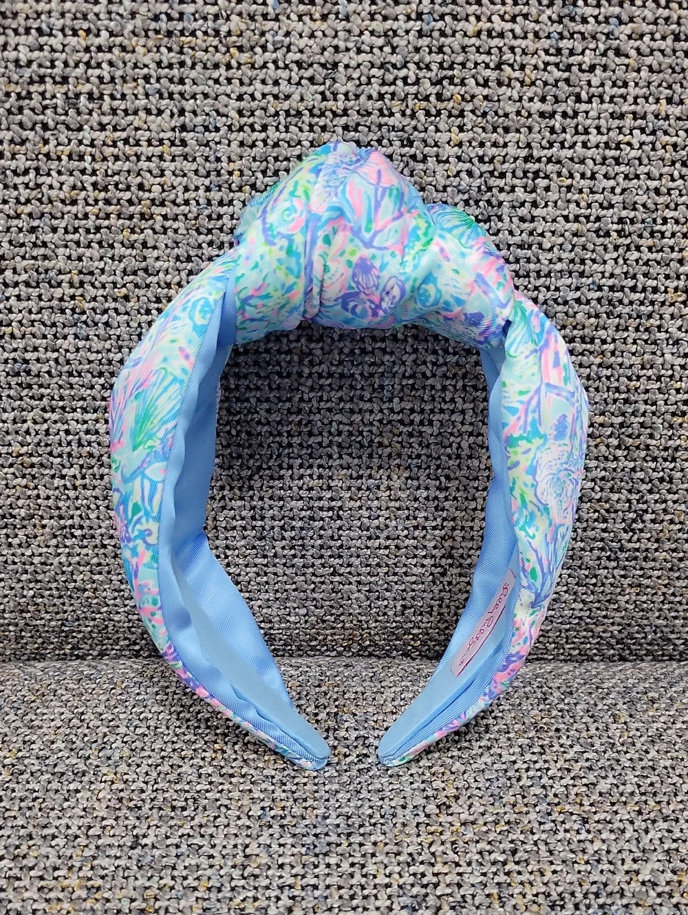 LILLY PULITZER Top Knot Wide Headband in Soleil It On Me